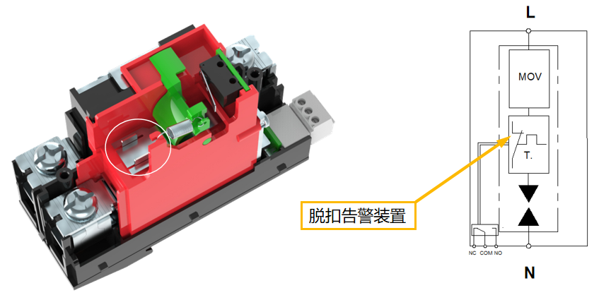 脫扣裝置